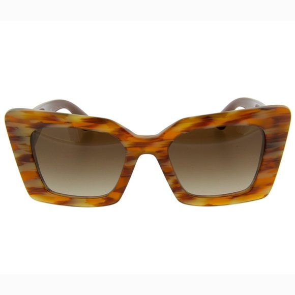 NEW BURBERRY DAUSY BE4344 3940/13 WOMEN'S SUNGLASSES BROWN - Picture 3 of 6